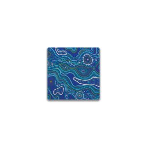 Ceramic Magnet Square Sherry Johnstone Cosmic Creation