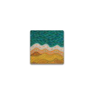 Ceramic Magnet Square Sherry Johnstone Coastal Connection 4