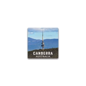 Ceramic Magnet Square Canberra Telstra Tower