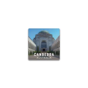 Ceramic Magnet Square Canberra War Memorial