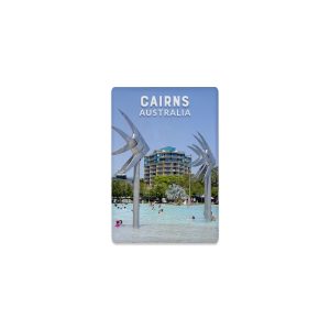 Ceramic Magnet Rectangle Cairns Lagoon