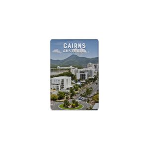 Ceramic Magnet Rectangle Cairns City