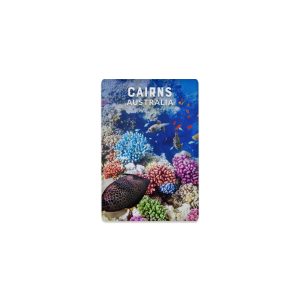 Ceramic Magnet Rectangle Cairns Coral Reef