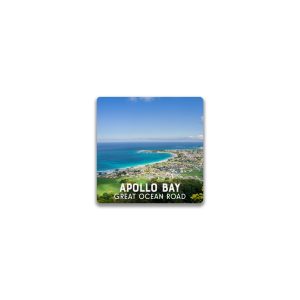 Ceramic Magnet Square Great Ocean Road Apollo Bay Marriners