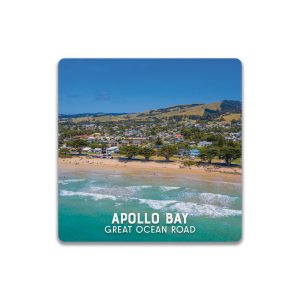 Ceramic Coaster Square Great Ocean Road Apollo Bay Beach
