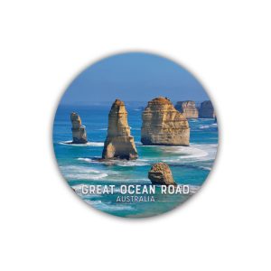 Ceramic Coaster Round Great Ocean Road 12 Apostles Day