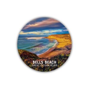 Ceramic Coaster Round Great Ocean Road Bells Beach