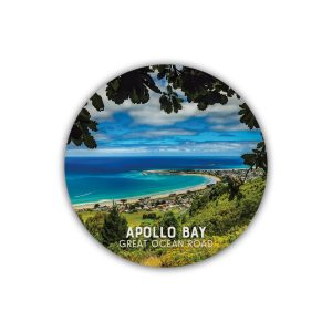 Ceramic Coaster Round Great Ocean Road Apollo Bay Marriners