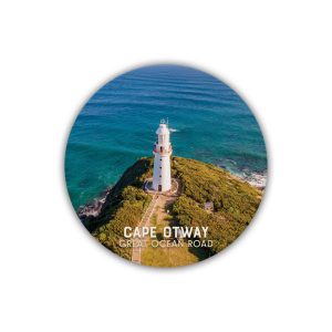 Ceramic Coaster Round Great Ocean Road Cape Otway Lightstation