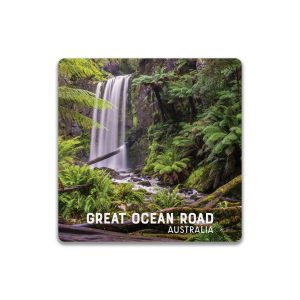 Ceramic Coaster Square Great Ocean Road Hopetoun Falls
