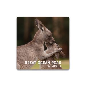 Ceramic Coaster Square Great Ocean Road Kangaroo