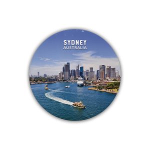 Ceramic Coaster Round Sydney Circular Quay