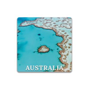 Ceramic Coaster Square Australia Great Barrier Reef