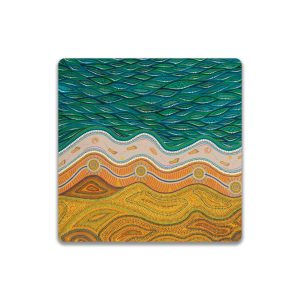 Ceramic Coaster Square Sherry Johnstone Coastal Connection 4