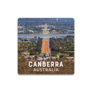 Ceramic Coaster Square Canberra Anzac Parade