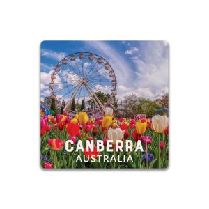 Ceramic Coaster Square Canberra Floriade