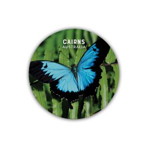 Ceramic Coaster Round Cairns Ulysses Butterfly