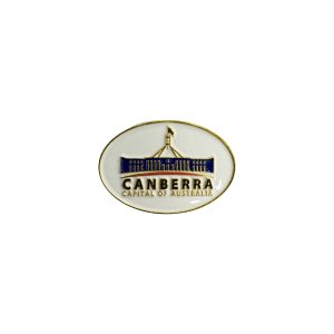 Pin Enamel Canberra Parliament House Oval