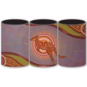 Can Cooler Sherry Johnstone Spirit of the Land Kangaroo