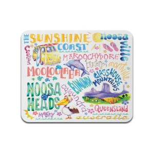 Mouse Pad Deborah Broughton Sunshine Coast Words