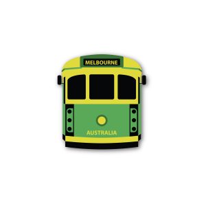 Sticker Vinyl Melbourne Tram Front