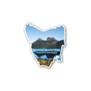 Sticker Vinyl Tasmania Cradle Mountain