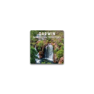 Ceramic Magnet Square Darwin Florence Falls