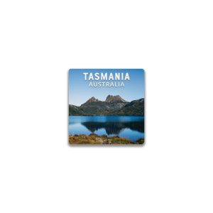 Ceramic Magnet Square Tasmania Cradle Mountain
