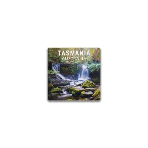 Ceramic Magnet Square Tasmania Horseshoe Falls