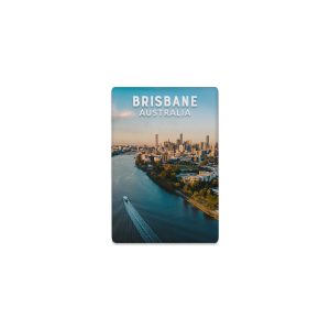 Ceramic Magnet Rectangle Brisbane River