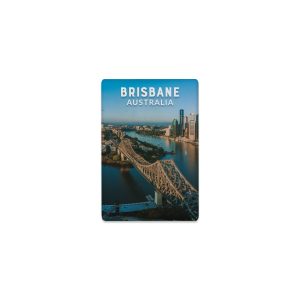 Ceramic Magnet Rectangle Brisbane Story Bridge