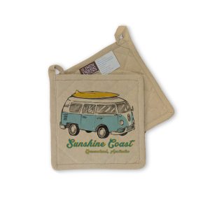 Pot Holder Organic Cotton Beige Sunshine Coast Side Kombi
