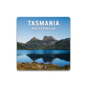 Ceramic Coaster Square Tasmania Cradle Mountain