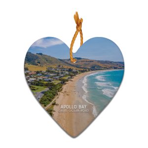 Ceramic Plaque Heart Great Ocean Road Apollo Bay