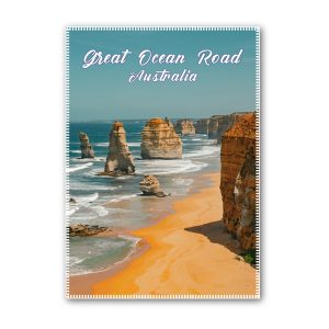 Tea Towel Microfibre Great Ocean Road 12 Apostles Day