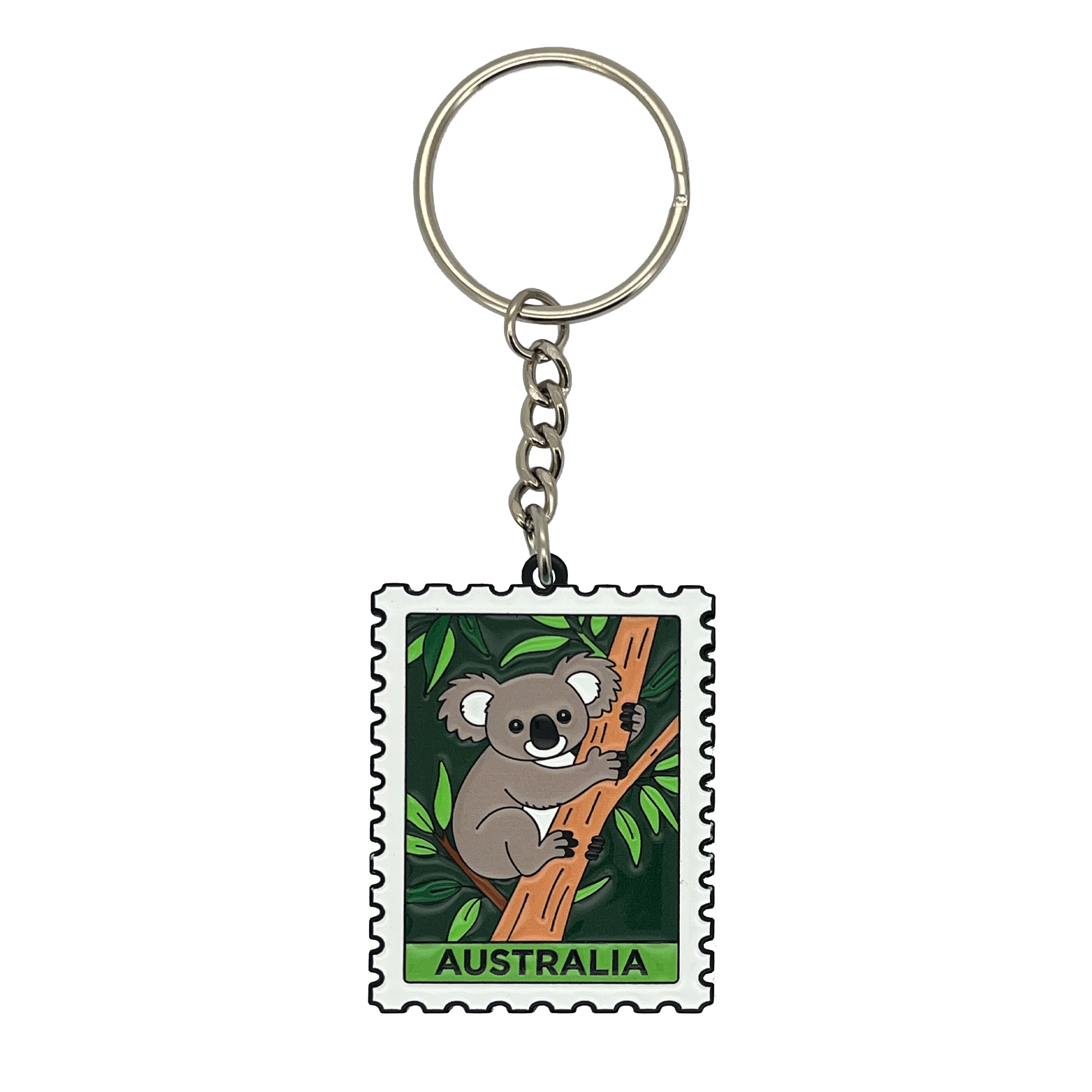 Keyring Enamel Stamp Koala