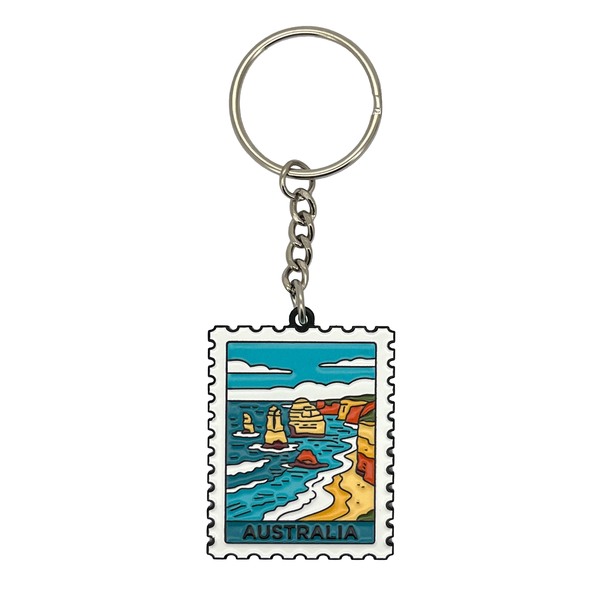Keyring Enamel Stamp 12 Apostles