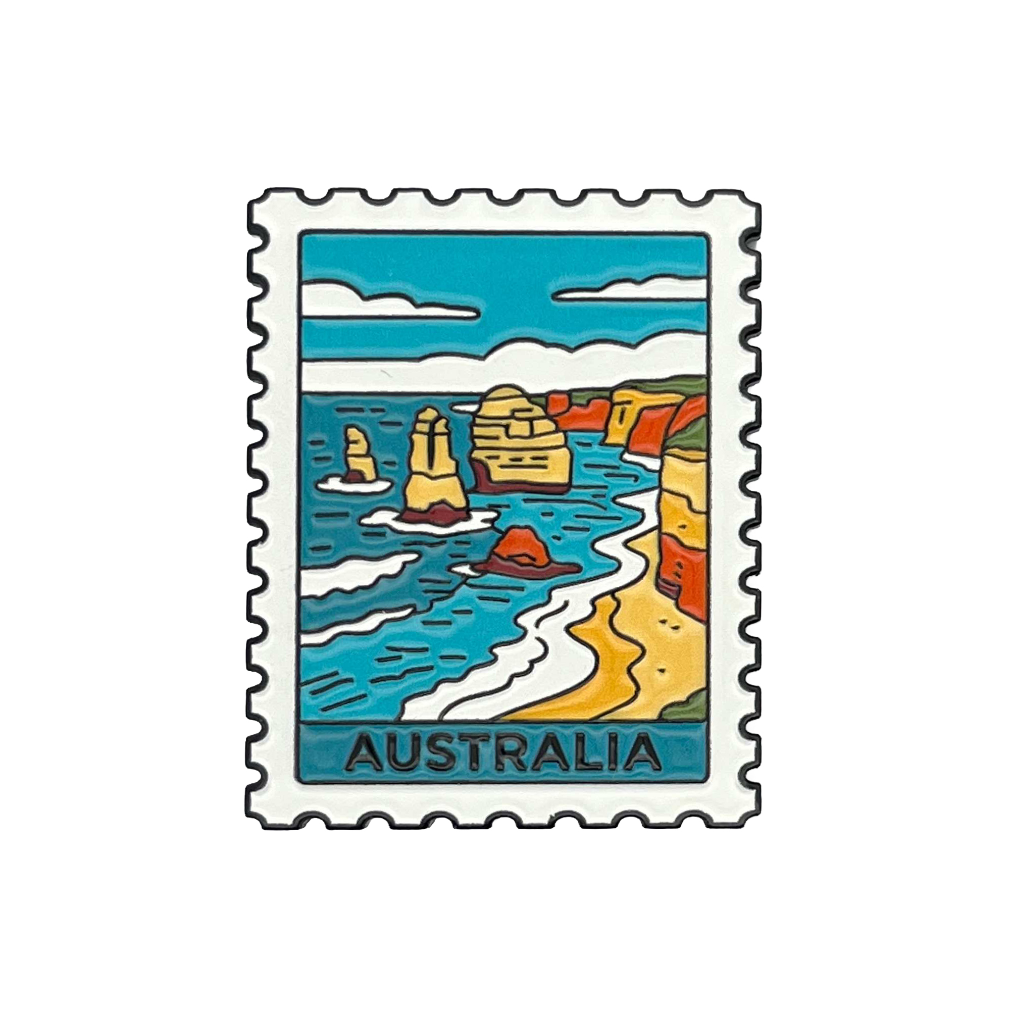 Magnet Enamel Stamp 12 Apostles